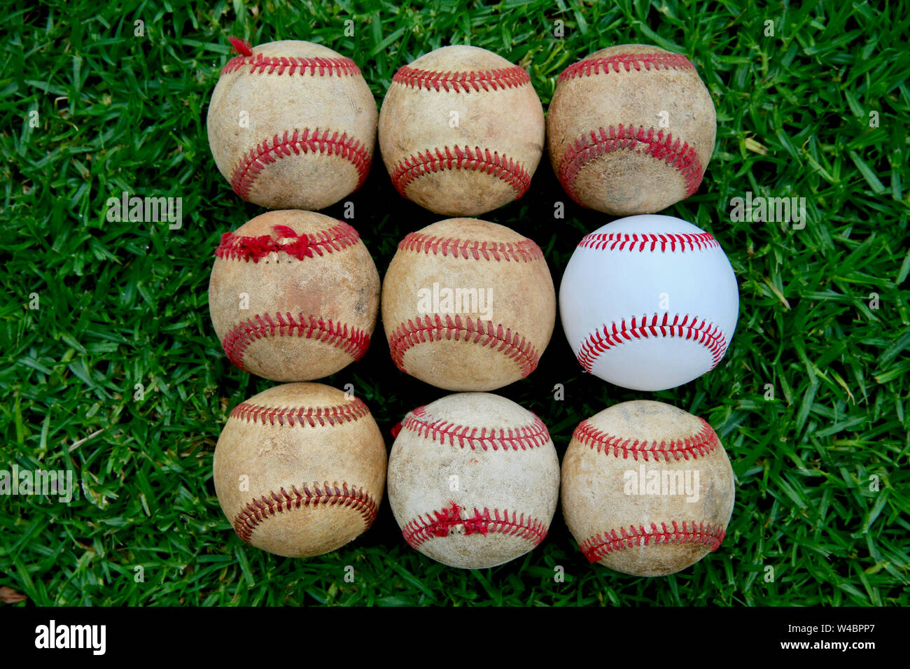 Baseball Anfänger - Shortstop Stockfoto