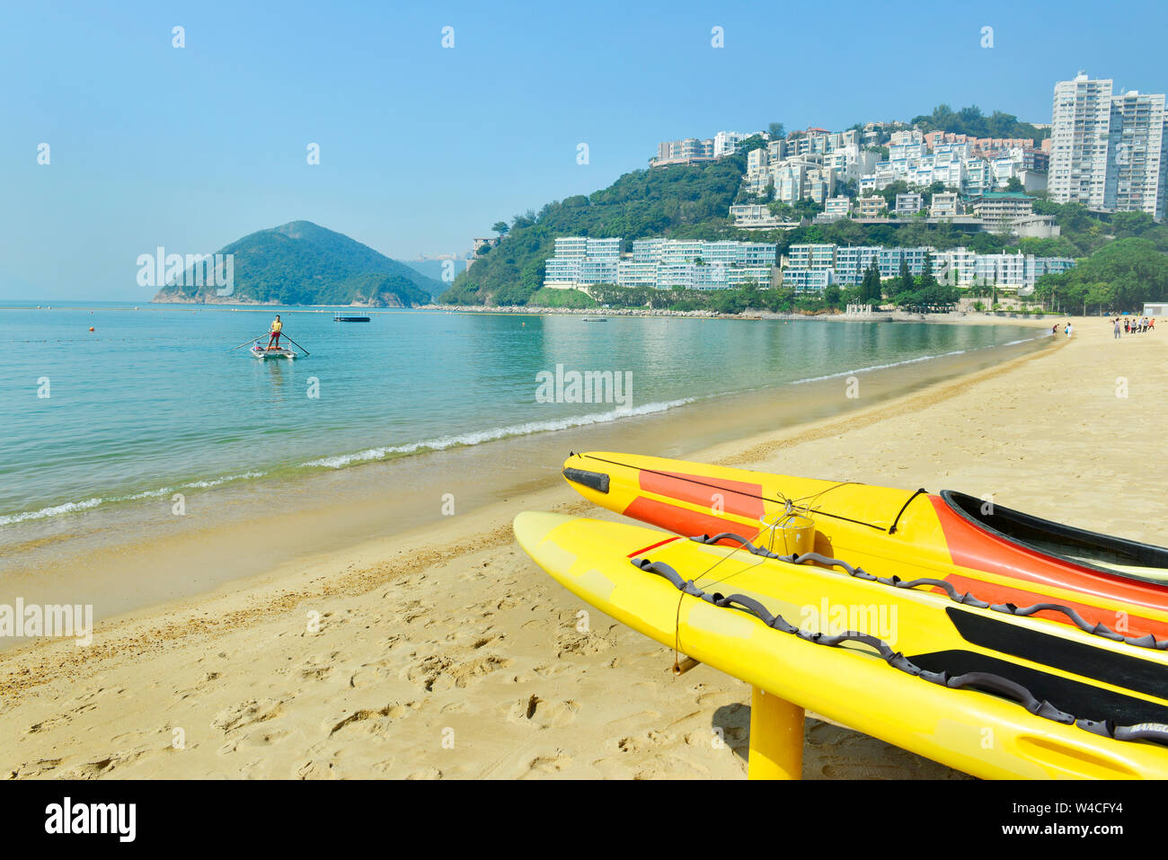 Ansicht der Repulse Bay Strand im Süden der Insel Hong Kong Stockfoto