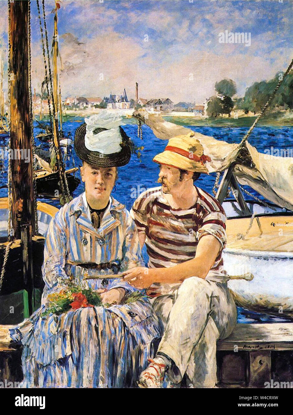 Edouard Manet, Impressionismus, Argenteuil, 1874 Stockfoto