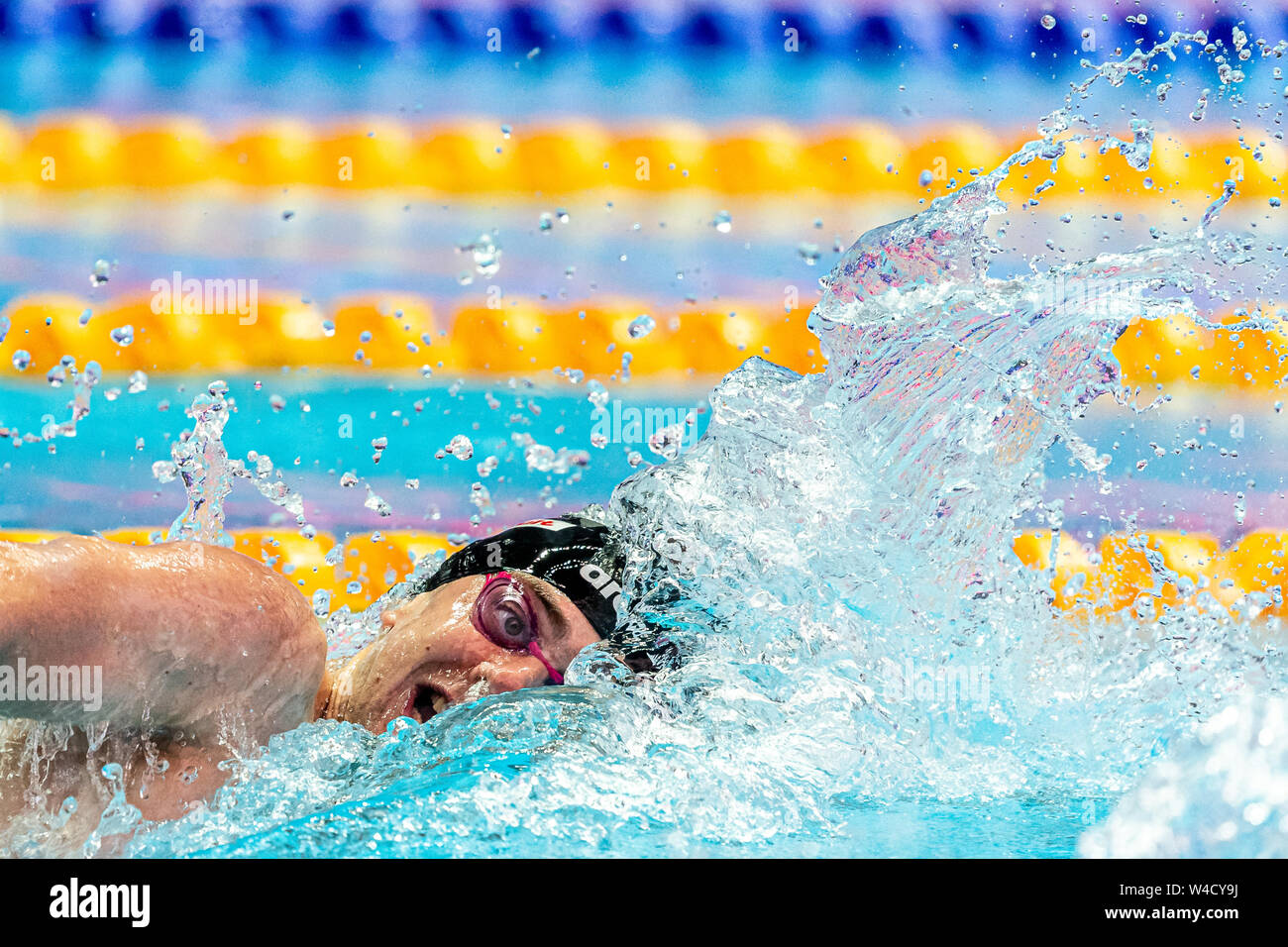 22 juli 2019 Gwangju, Südkorea 18. FINA World Aquatics Championships DOVGALYUK Mikhail RUS RUSSLAND Gwangju Südkorea 22/07/2019 Schwimmen Männer 200 m Freistil 18. FINA World Aquatics Championships Nambu University Aquatics Centre Stockfoto