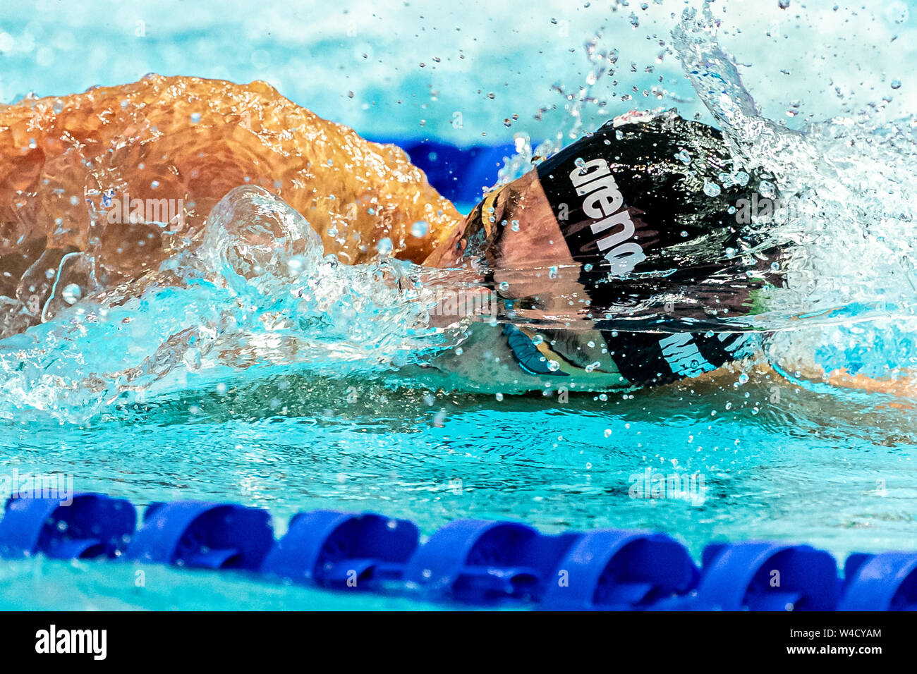 22. juli 2019 Gwangju, Südkorea 18. FINA World Aquatics Championships MEGLI Filippo ITA ITALIEN Gwangju Südkorea 22/07/2019 Schwimmen Männer 200 m Freistil 18. FINA World Aquatics Championships Nambu University Aquatics Center Stockfoto