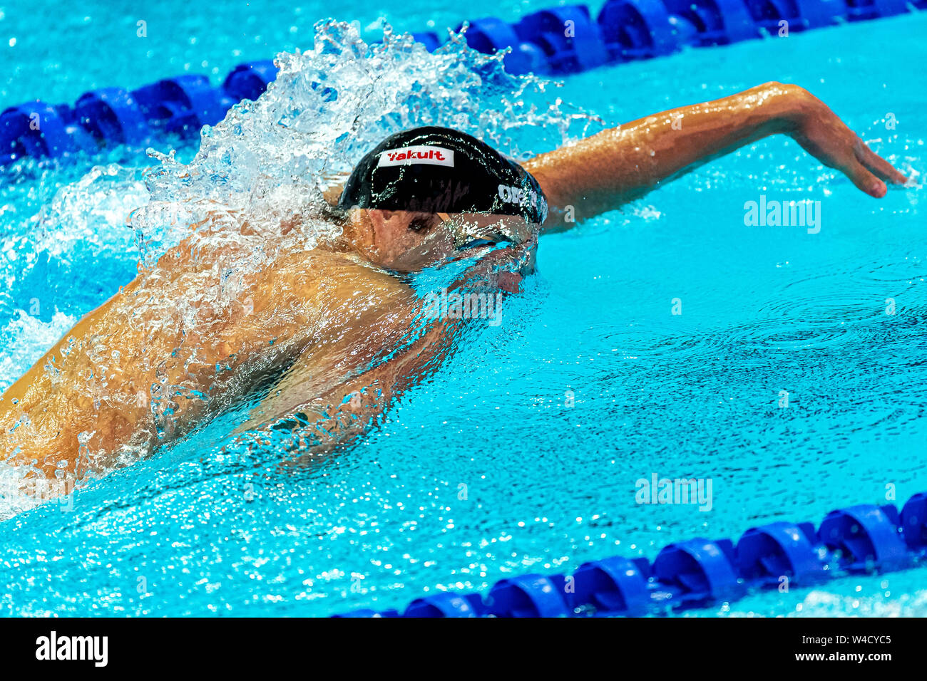 22. juli 2019 Gwangju, Südkorea 18. FINA World Aquatics Championships MEGLI Filippo ITA ITALIEN Gwangju Südkorea 22/07/2019 Schwimmen Männer 200 m Freistil 18. FINA World Aquatics Championships Nambu University Aquatics Center Stockfoto