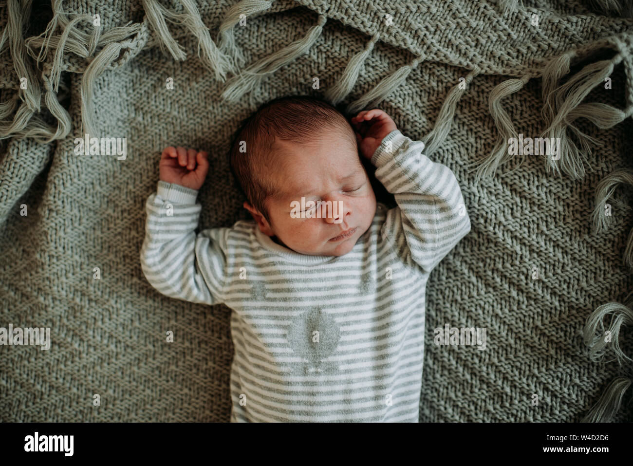 Neugeborenes Baby Stockfoto