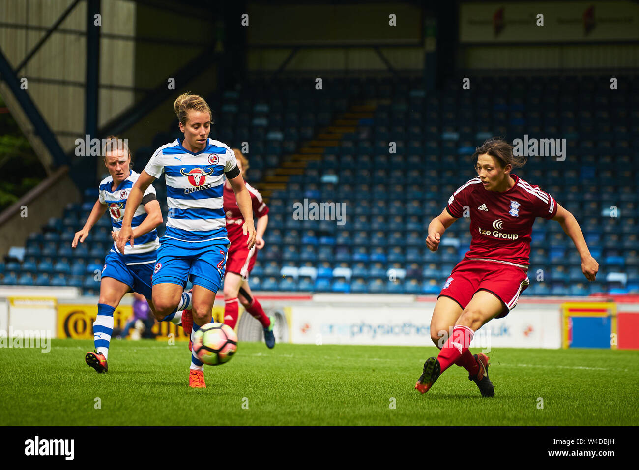 Reading FC Frauen vs Birmingham Damen FC am Adams Park, 28.05.2017 Stockfoto