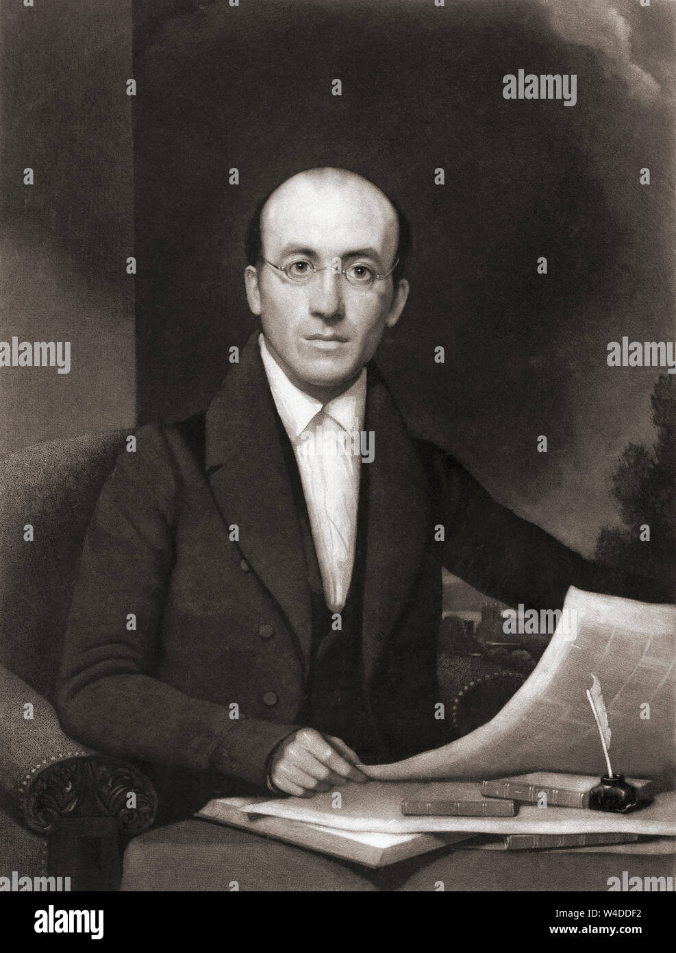 William Lloyd Garrison, 1805 - 1879. Amerikanische Sklaverei abgeschafft ist, Journalist und Sozialreformer. Mitbegründer der American Anti-Slavery Society. Stockfoto