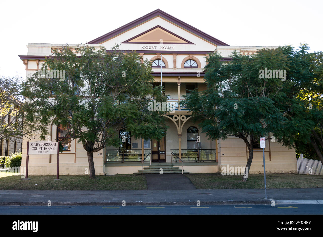 Die Gerichte in Maryborough, Queensland, Australien Stockfoto