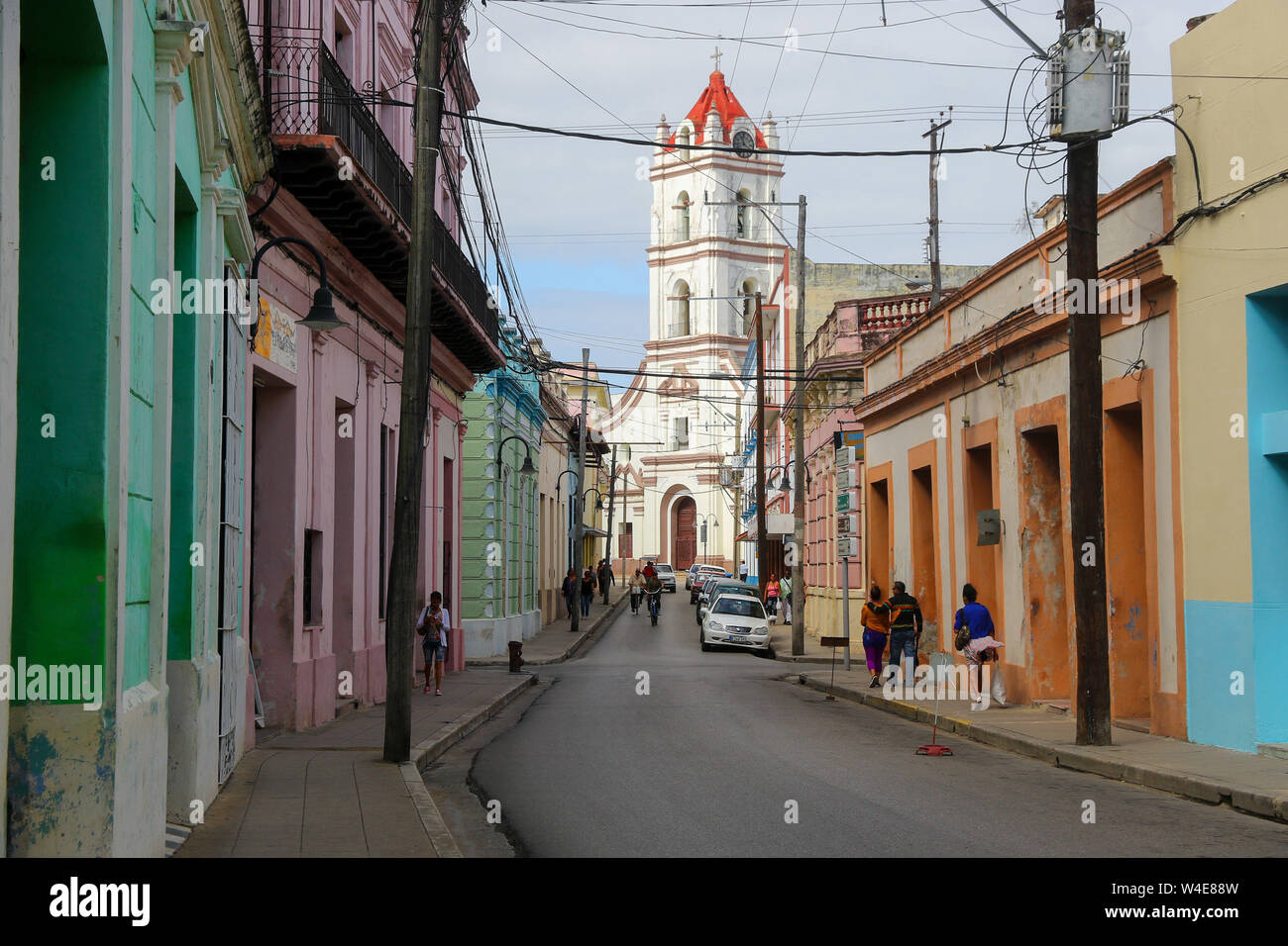 Camagüey, Kuba - Iglesia De Nuestra Señora De La Merced Stockfoto