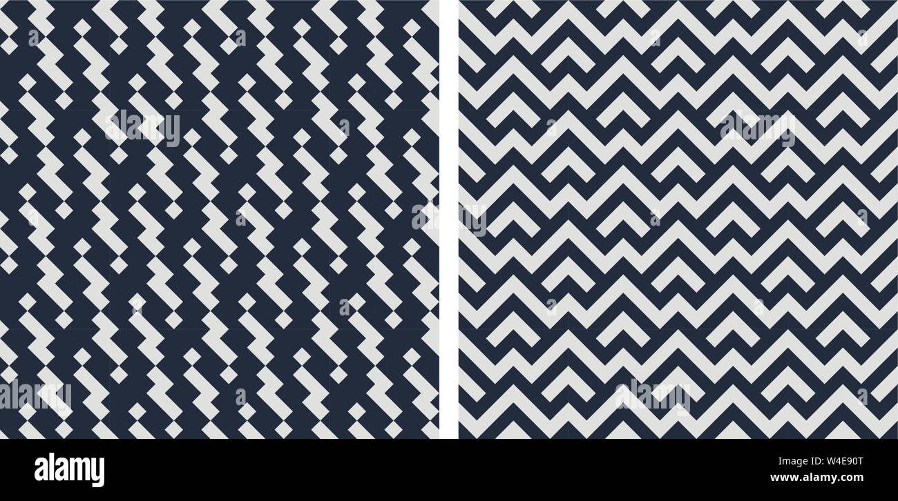 Der nahtlose Muster. Abstrakte geometrische Hintergrund Vector Illustration Stock Vektor