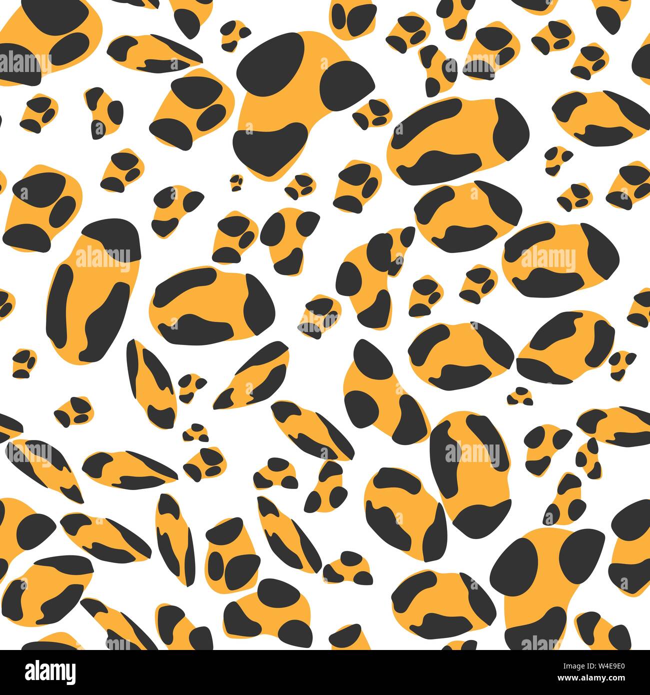 Nahtlose Leopardenmuster. Vector Illustration Stock Vektor