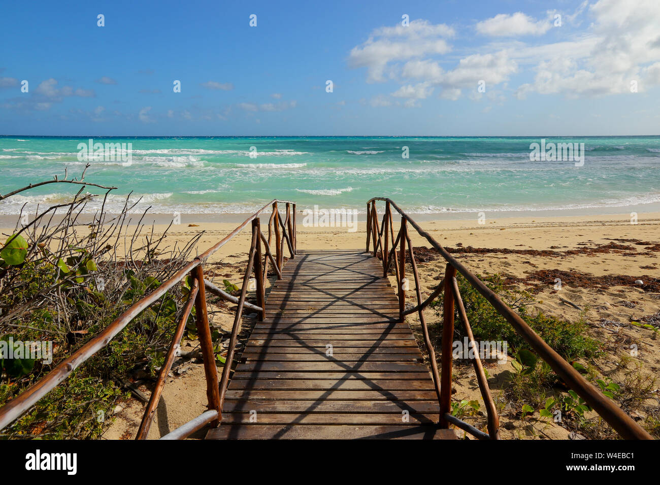 Playa Pilar Strand auf Cayo Coco Island in Kuba Stockfoto
