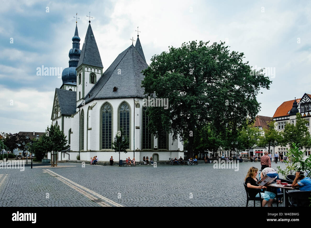 Lippstädter Marienkirche oder die Kirche Maria in Lippstadt, Deutschland Stockfoto