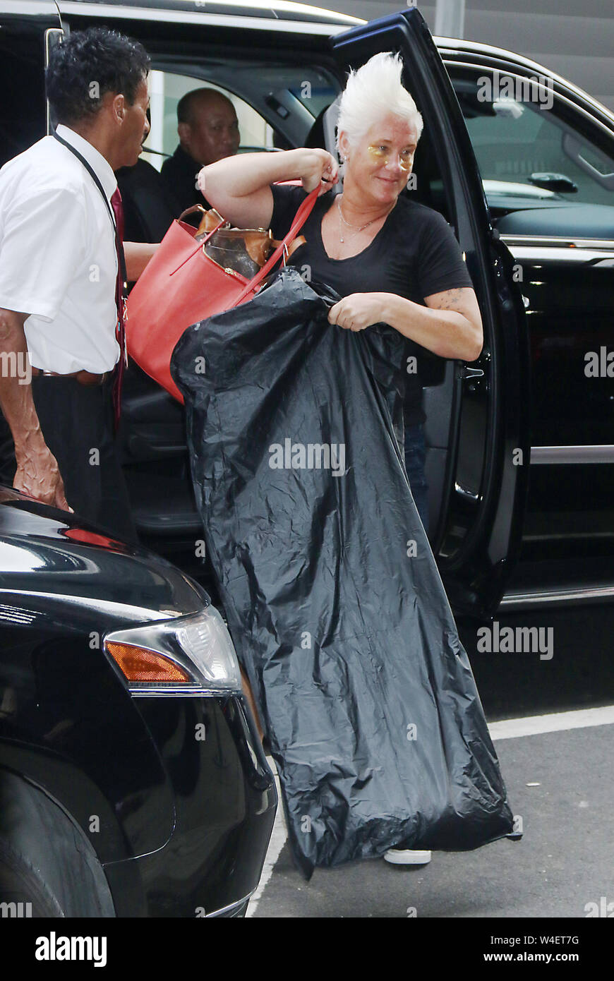 Juli 22, 2019 Anne Burrell guest Host im Strahan & Sara in New York Juni 22, 2019 Credit: RW/MediaPunch Stockfoto