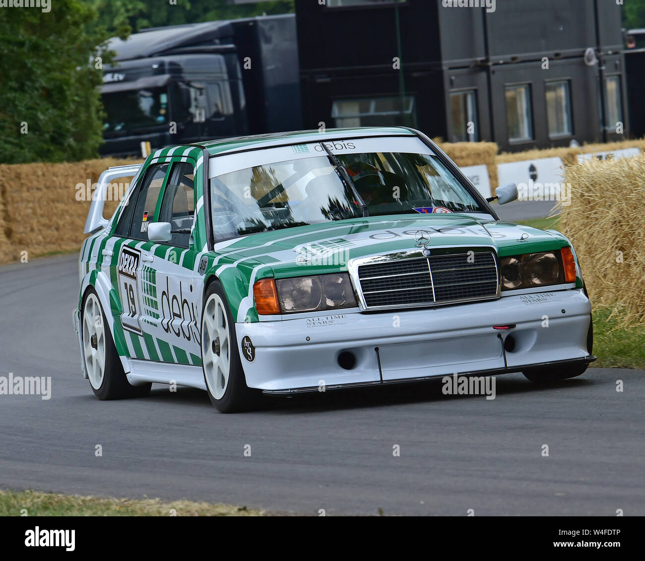 Ellen Lohr, Mercedes-Benz 190 E DTM, Goodwood Festival der Speed, Speed Kings, Astro-rekorde des Motorsports, Festival der Geschwindigkeit, 2019, Motorsport, Auto Stockfoto