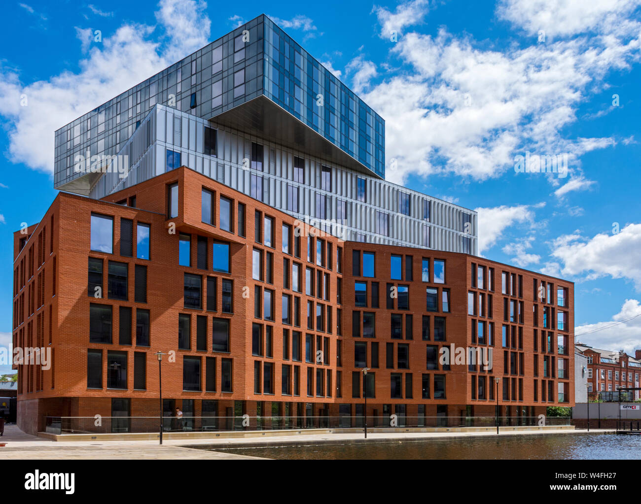 Das Burlington House Apartment Block (SimpsonHough, 2019), Piccadilly, Manchester, UK Stockfoto