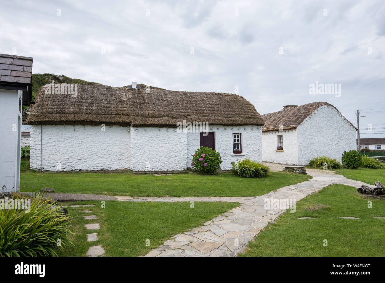 Glencomcille Folk Village Stockfoto