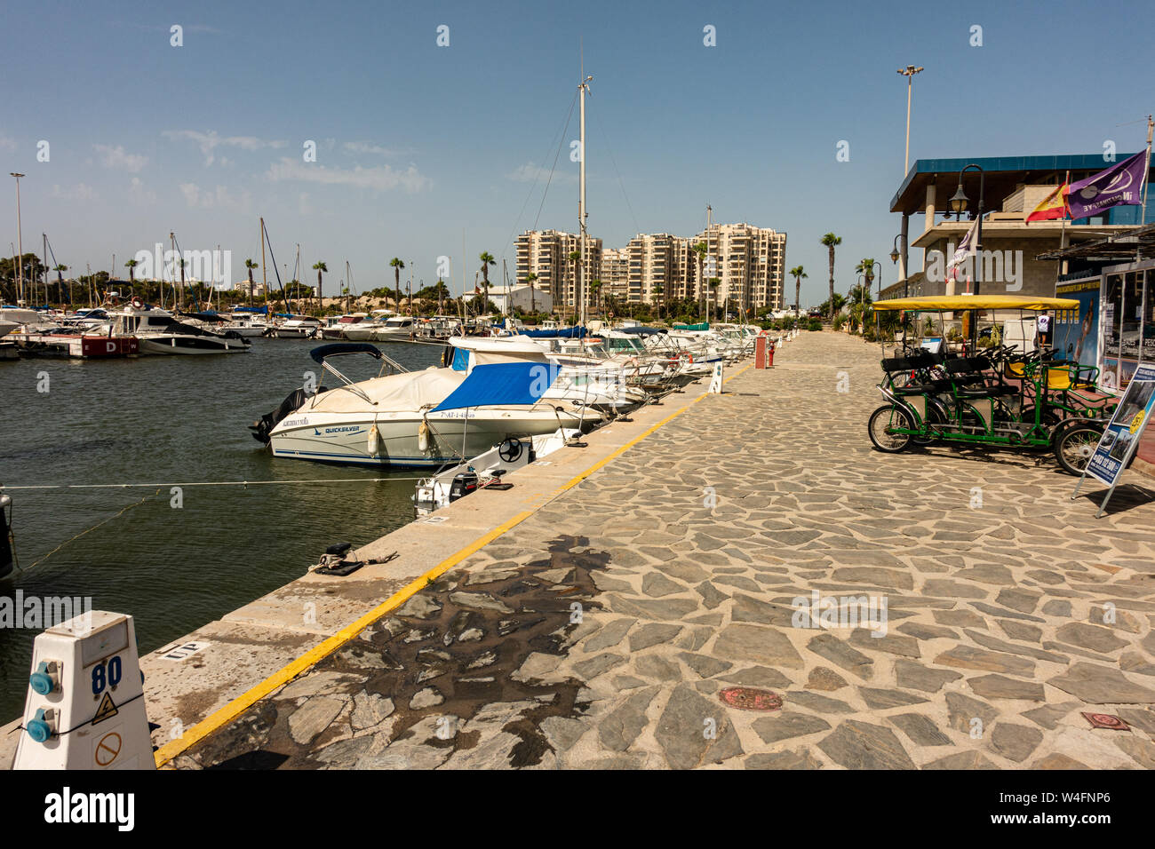 Marina boote Yachten Stockfoto