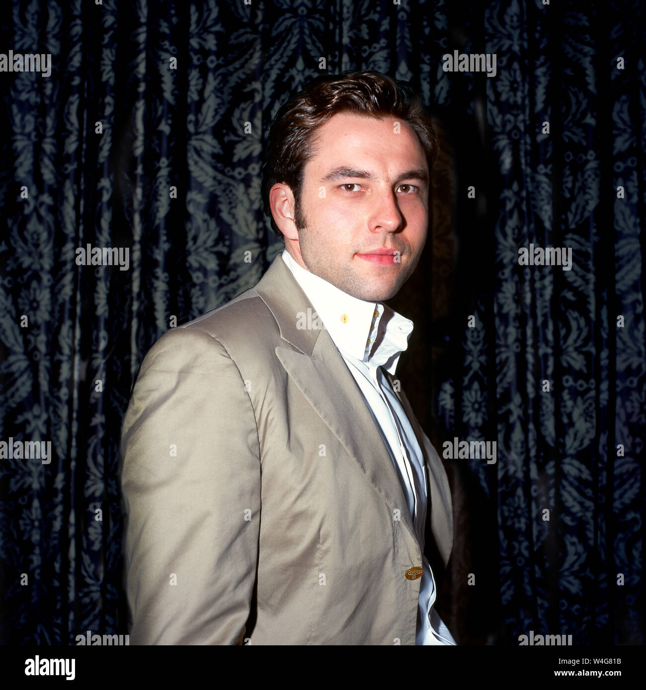 David Walliams fotografiert am Freitag, den 28. Juli 2000, Langham Hilton Hotel, London, England, Vereinigtes Königreich. Stockfoto