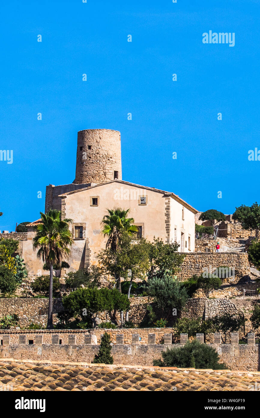 Mallorca, Castell de Capdepera, Mallorca, Spanien Stockfoto