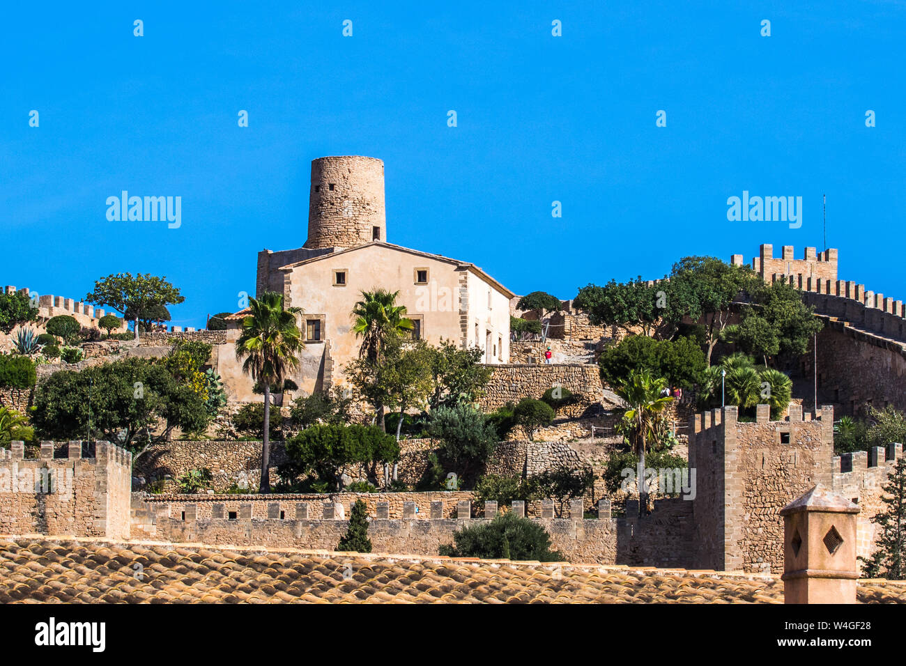 Mallorca, Castell de Capdepera, Mallorca, Spanien Stockfoto