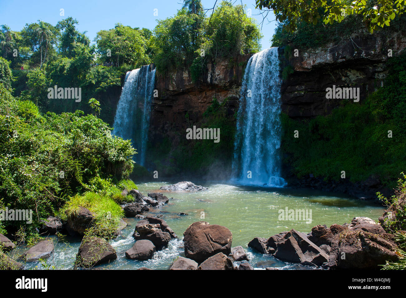 Iguazu Wasserfälle, Argentinien, Südamerika Stockfoto