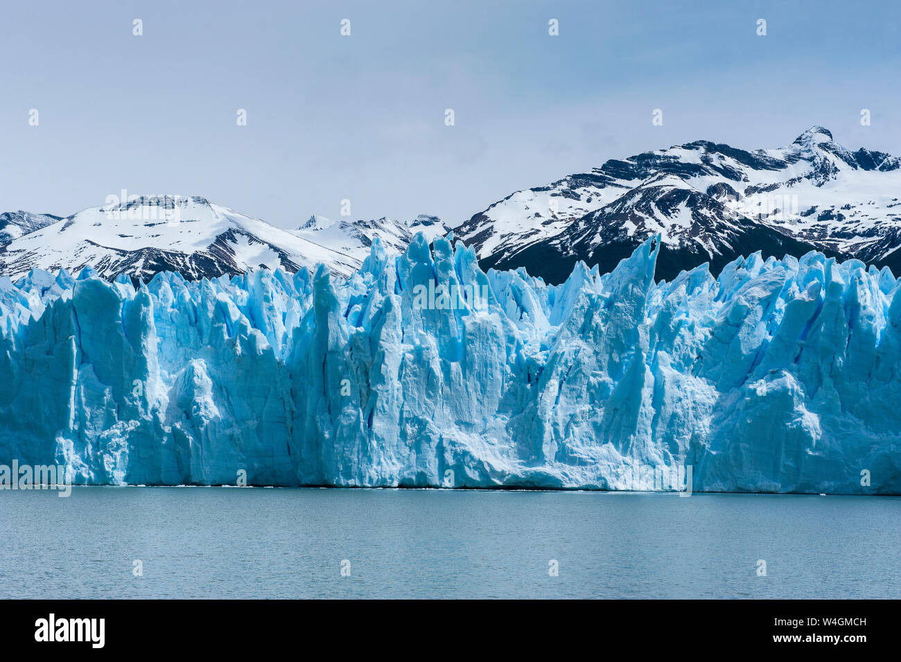 Gletscher Perito Moreno, El Calafate, Patagonien, Argentinien Stockfoto