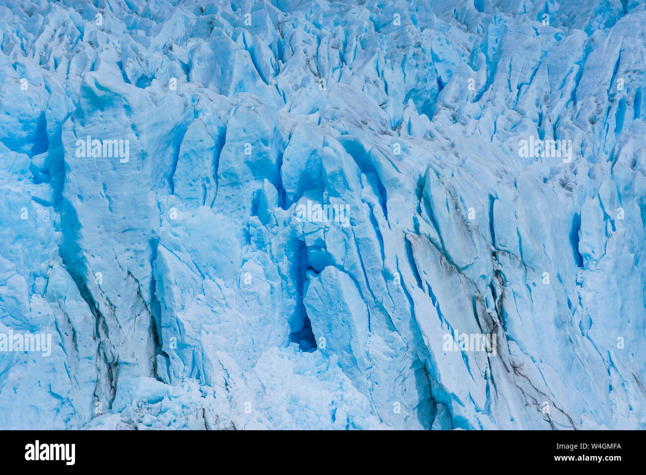 Gletscher Perito Moreno, El Calafate, Patagonien, Argentinien Stockfoto