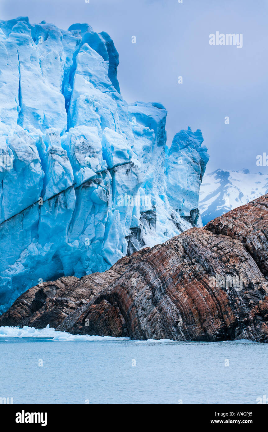 Gletscher Perito Moreno, El Calafate, Patagonien, Argentinien Stockfoto