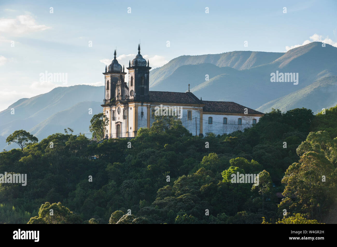 Nossa Senhora do Carmo Kirche im UNESCO-Weltkulturerbe, outo Preto, Minas Gerais, Brasilien Stockfoto