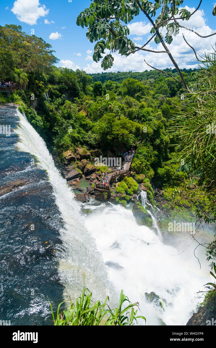 Iguazu Wasserfälle, Argentinien, Südamerika Stockfoto