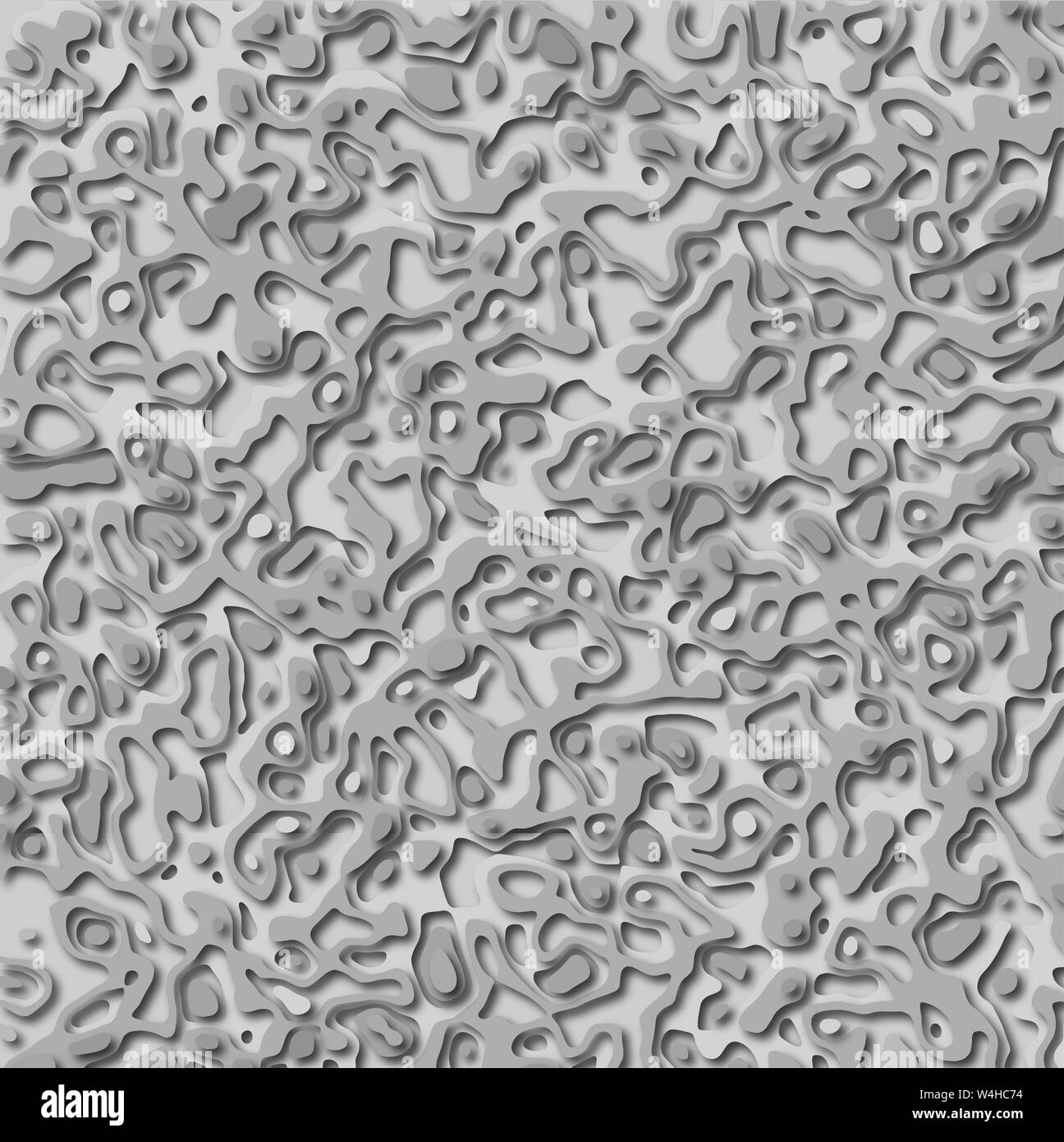 Abstrakte Papier Ausschneiden, Hintergrund. Moderne Illustration für Concept Design. Stockfoto