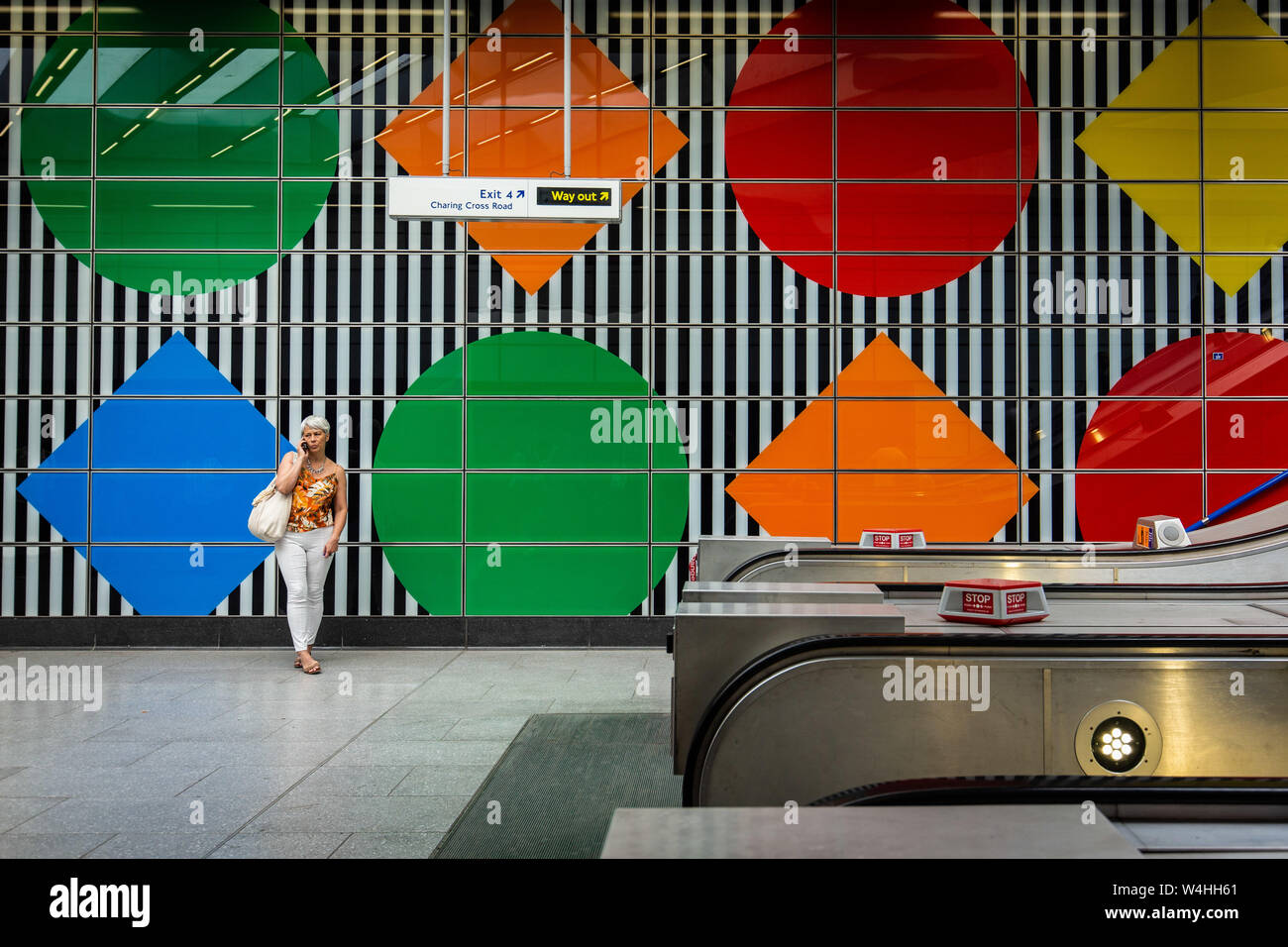 Tottenham Court Road Station Stockfoto