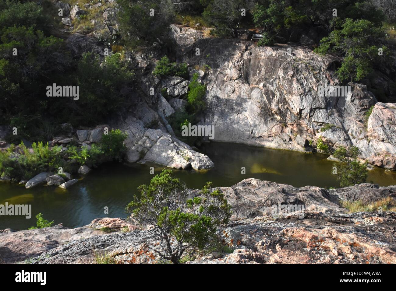 Tinten Lake State Park, Hill Country Texas Stockfoto