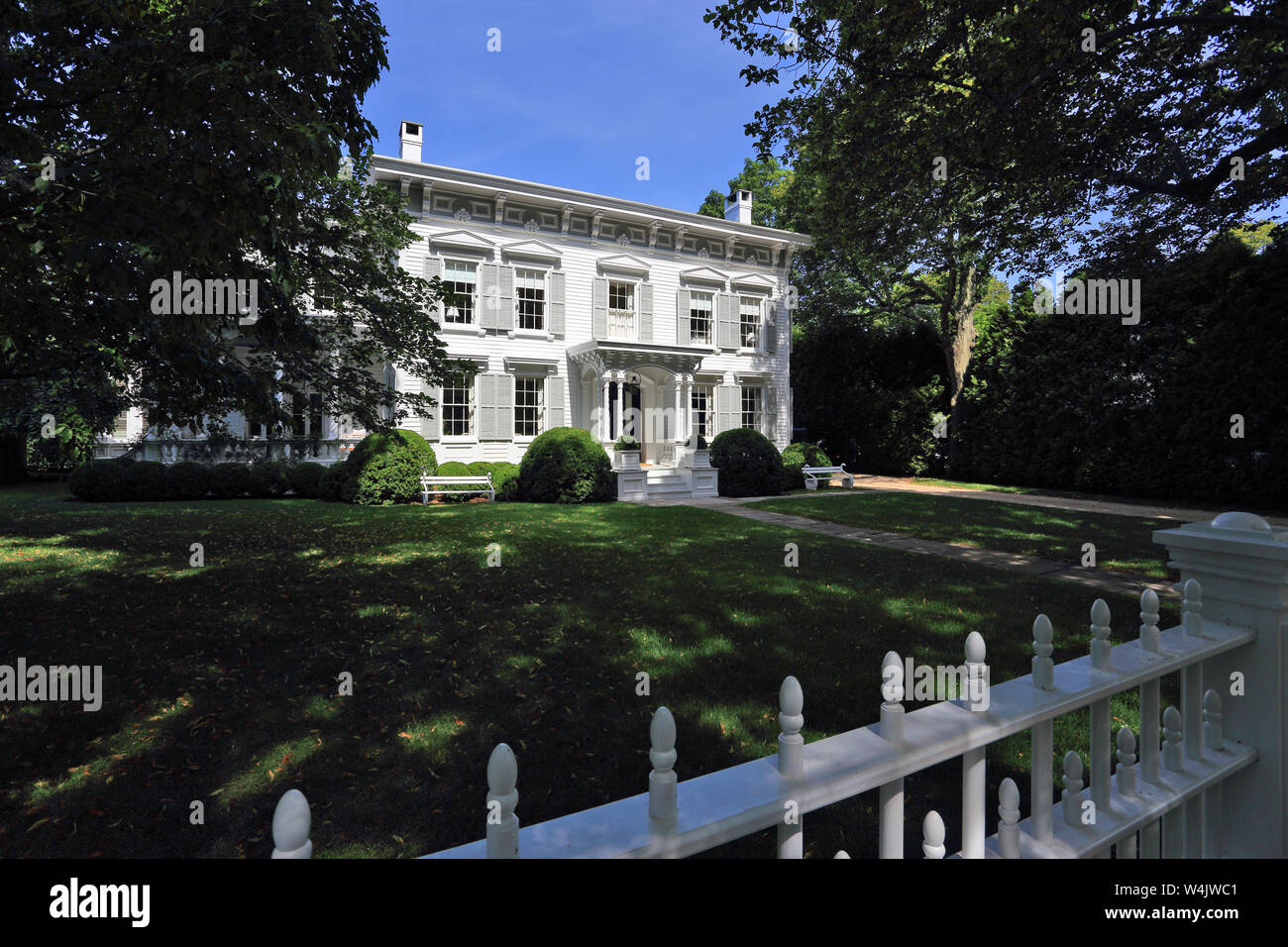 Haus Sag Harbor Long Island New York Stockfoto