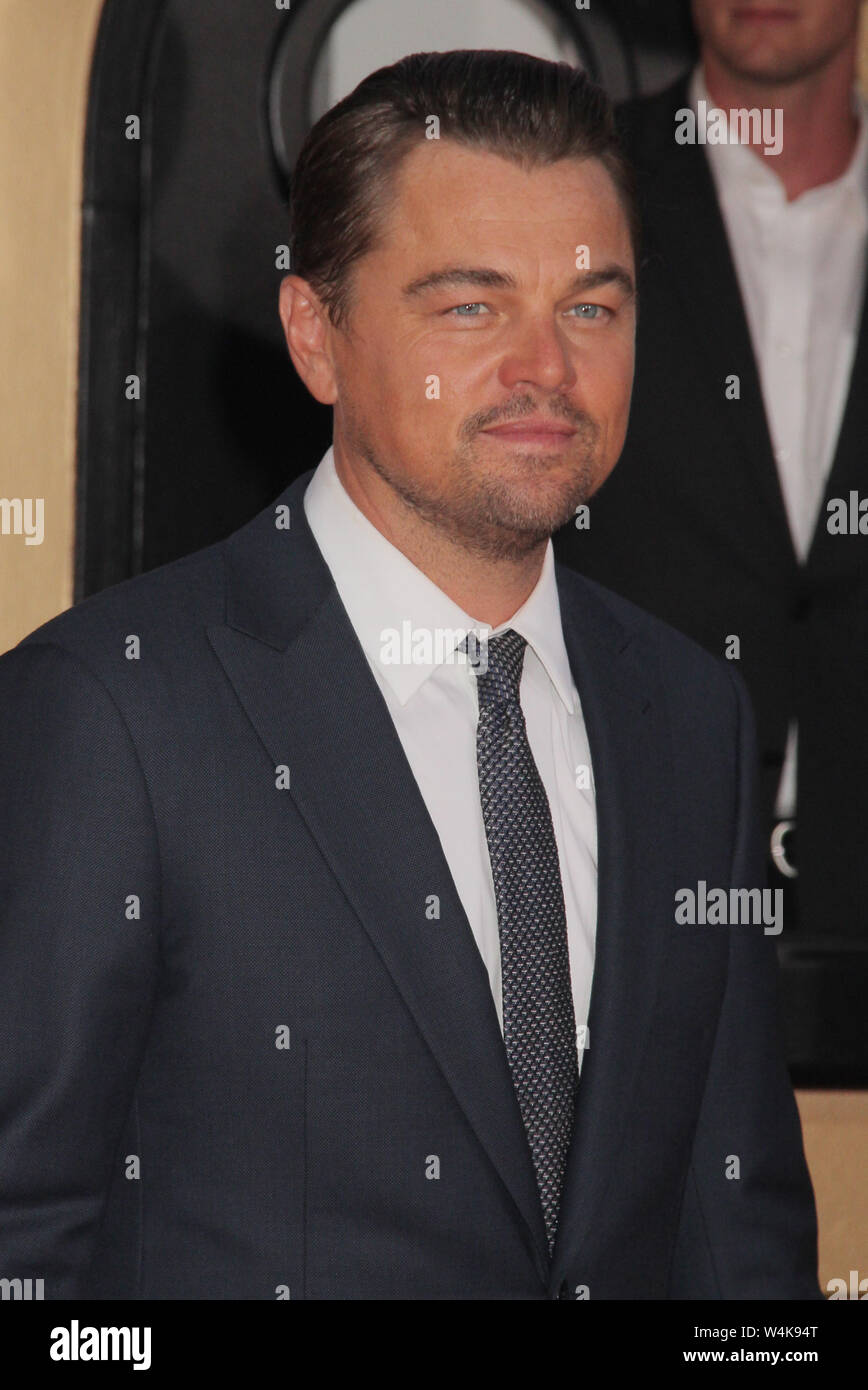 Leonardo DiCaprio 08/19/2019 Die Los Angeles Premiere von "Once Upon A Time In Hollywood' an der TCL Chinese Theatre in Los Angeles, CA Foto: Cronos/Hollywood Nachrichten gehalten Stockfoto