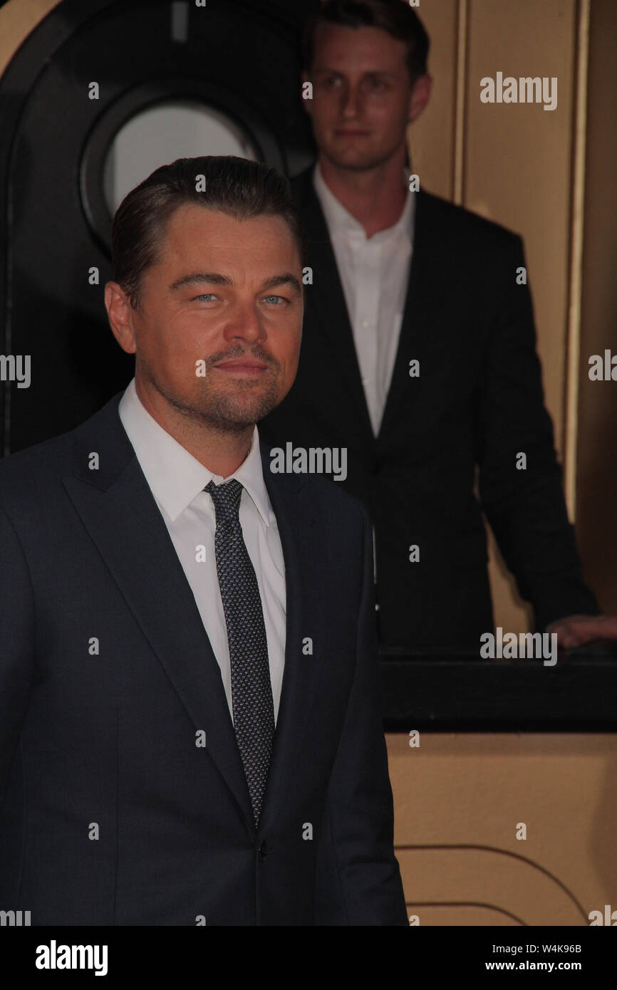 Leonardo DiCaprio 08/19/2019 Die Los Angeles Premiere von "Once Upon A Time In Hollywood' an der TCL Chinese Theatre in Los Angeles, CA Foto: Cronos/Hollywood Nachrichten gehalten Stockfoto