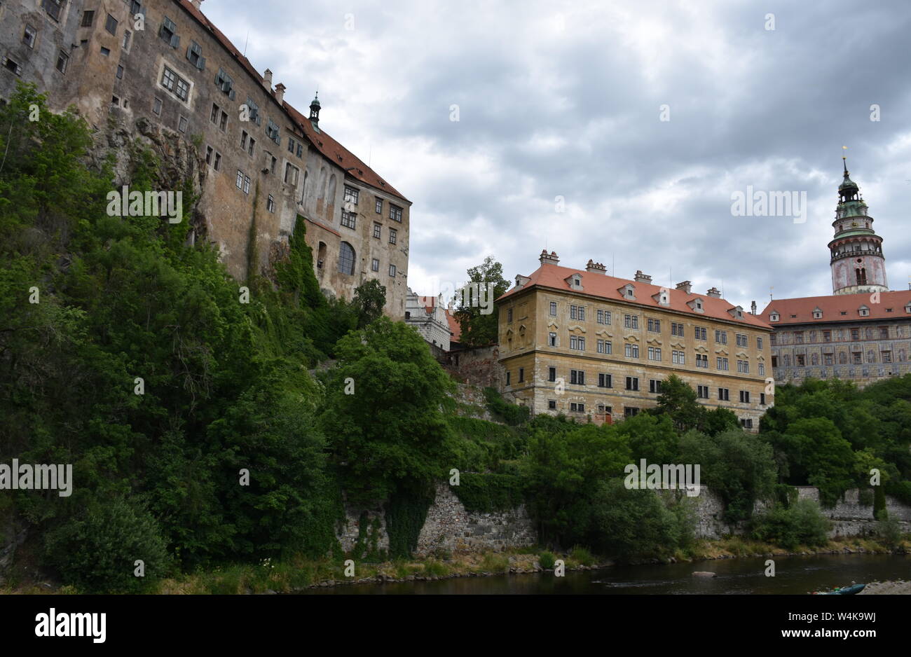 Krumau, Krumau, UNESCO, Weltkulturerbe, Tschechien, Böhmische, Krumau Krumau an der Moldau, Böhmen, Südböhmen, Budweis, Schloss Český Krumlov, S Stockfoto