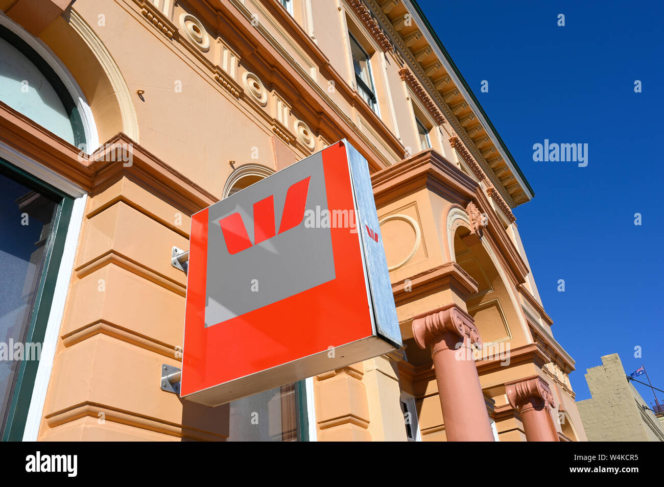 Glen Innes Zweig der Westpac Bank Stockfoto