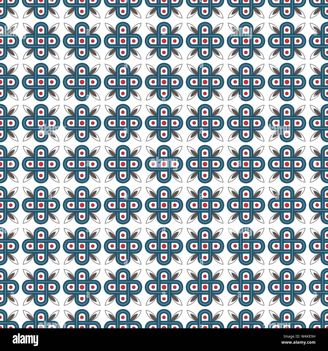 Zusammenfassung nahtlose Hintergrund Design. Ornamentale Textur Stil. Vector Illustration EPS 10. Stock Vektor