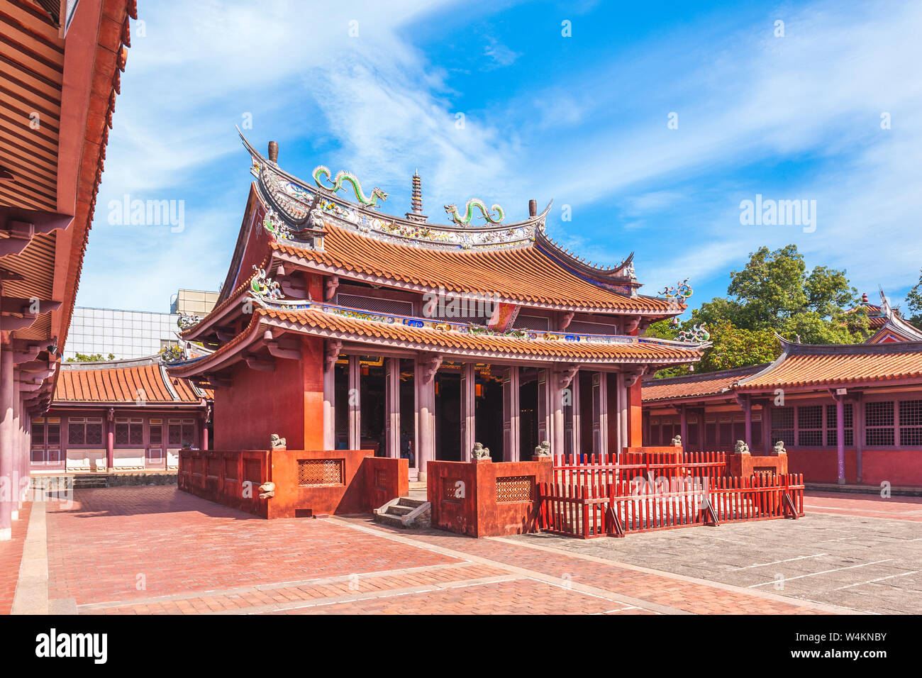 Konfuzius Tempel in Tainan, Taiwan Stockfoto