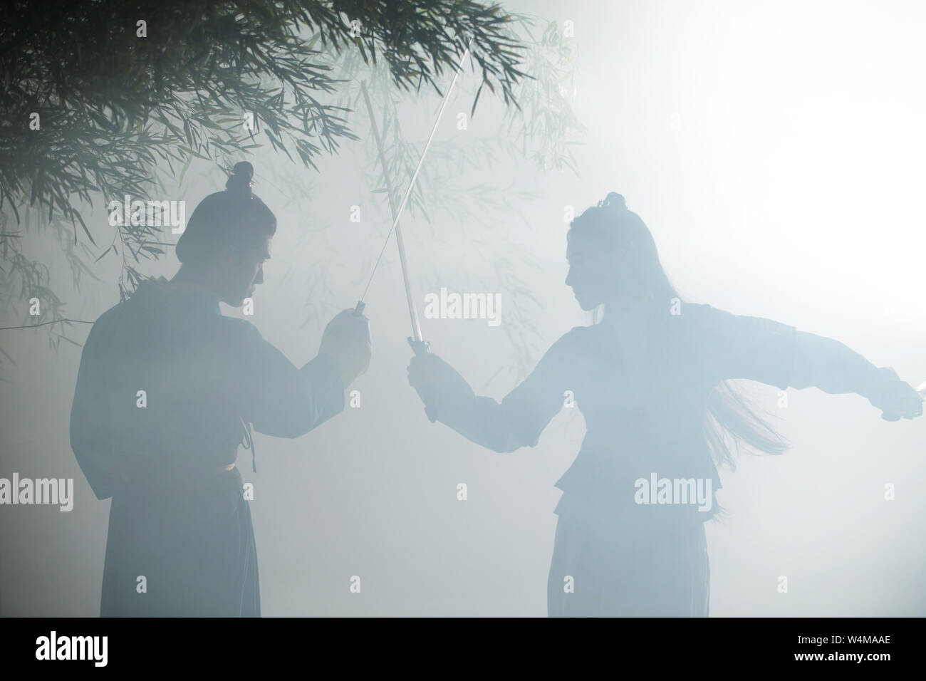 Wulin Krieger Stockfoto