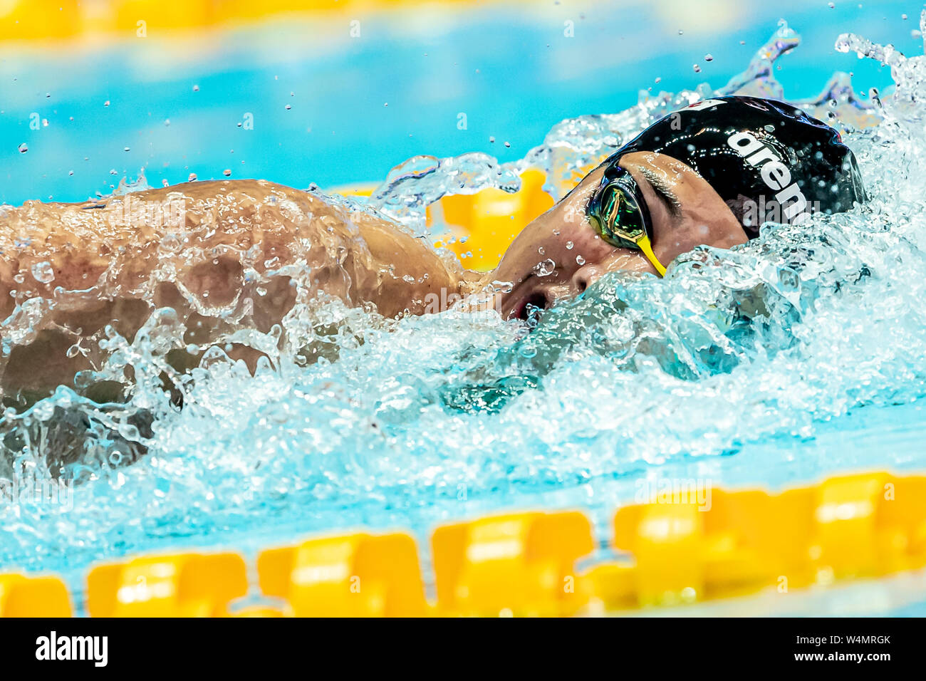 24. juli 2019 Gwangju, Südkorea 18. FINA World Aquatics Championships 24-07-2019: Zwemmen: WK 2019: Gwangju SETO Daiya JPN Japan Gwangju Südkorea 24/07/2019 Schwimmen Männer Medley 200m Preliminary 18. FINA World Aquatics Championships Nambu University Aquatics Centre Stockfoto