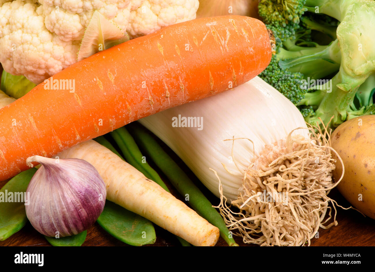 Gesunde rohe Früchte für vegetarische Lebensmittel vom Markt Stockfoto