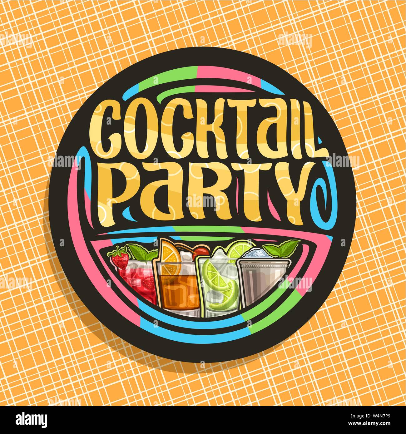 Logo party Stock-Vektorgrafiken kaufen - Alamy