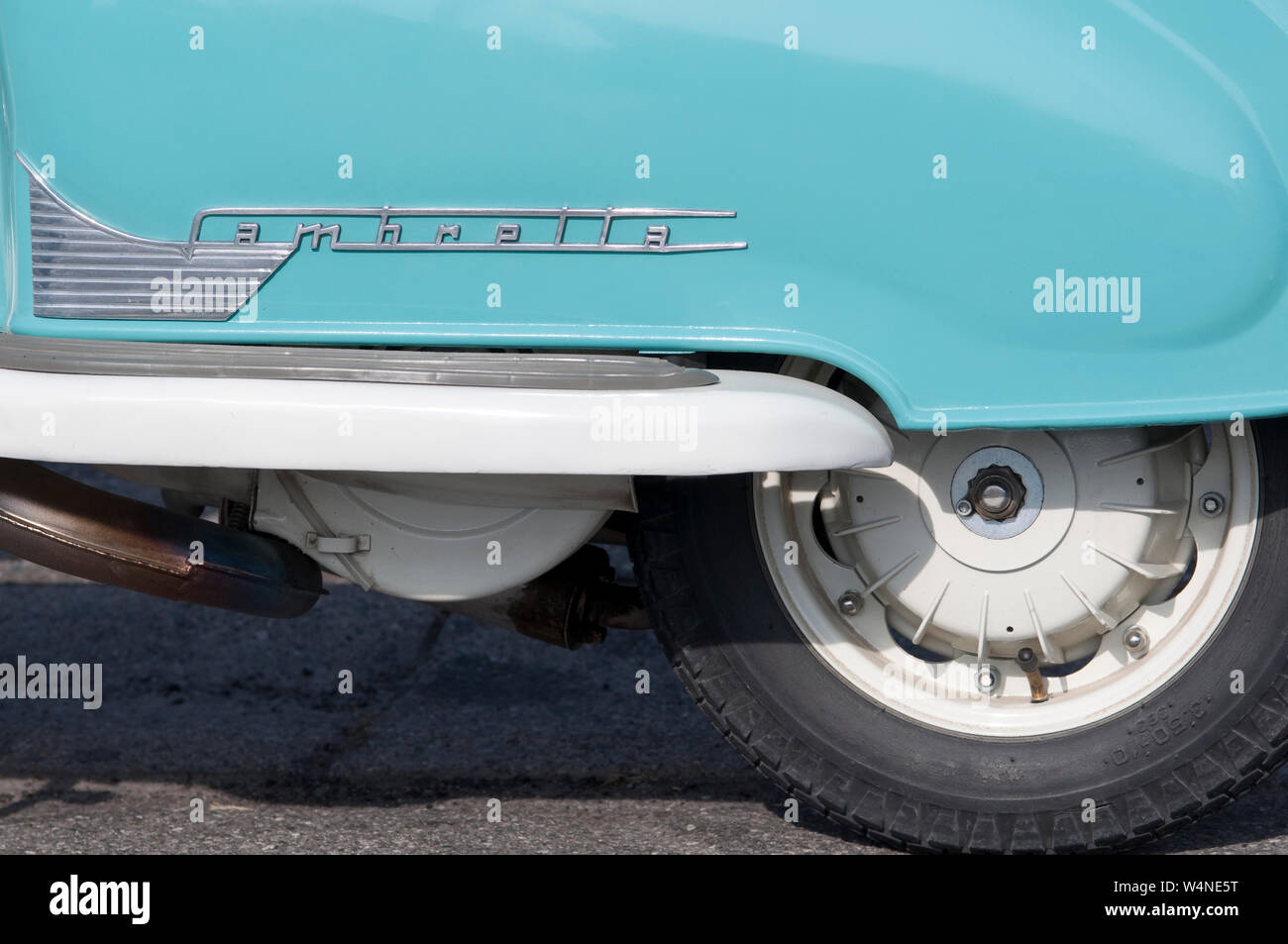 Italien, Lombardei, Innocenti Lambretta 150 LI Scooter vom 1960 Stockfoto