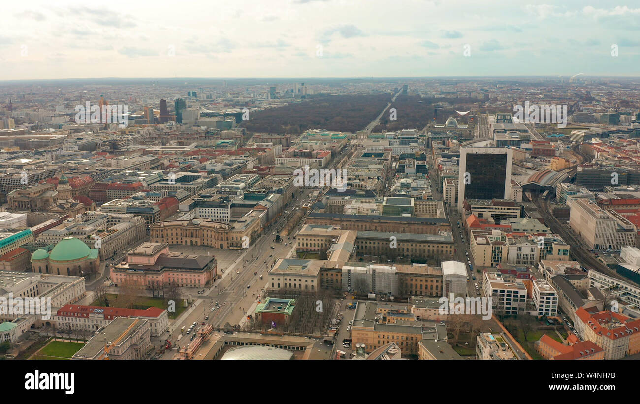 Luftaufnahme. Die Berliner Dom Stockfoto