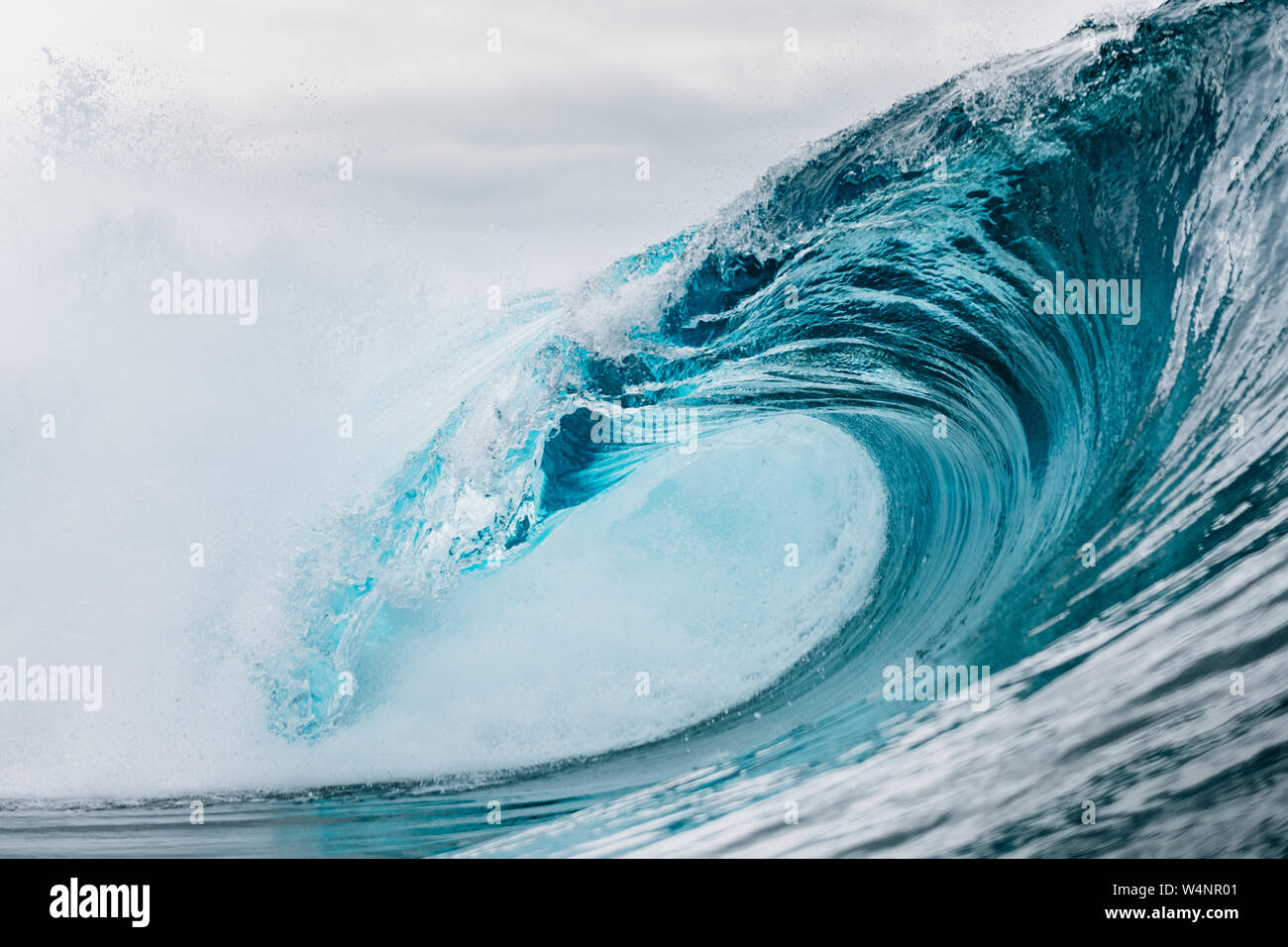 Crystal Rohre beim Surfen auf den Kanarischen Inseln Stockfoto