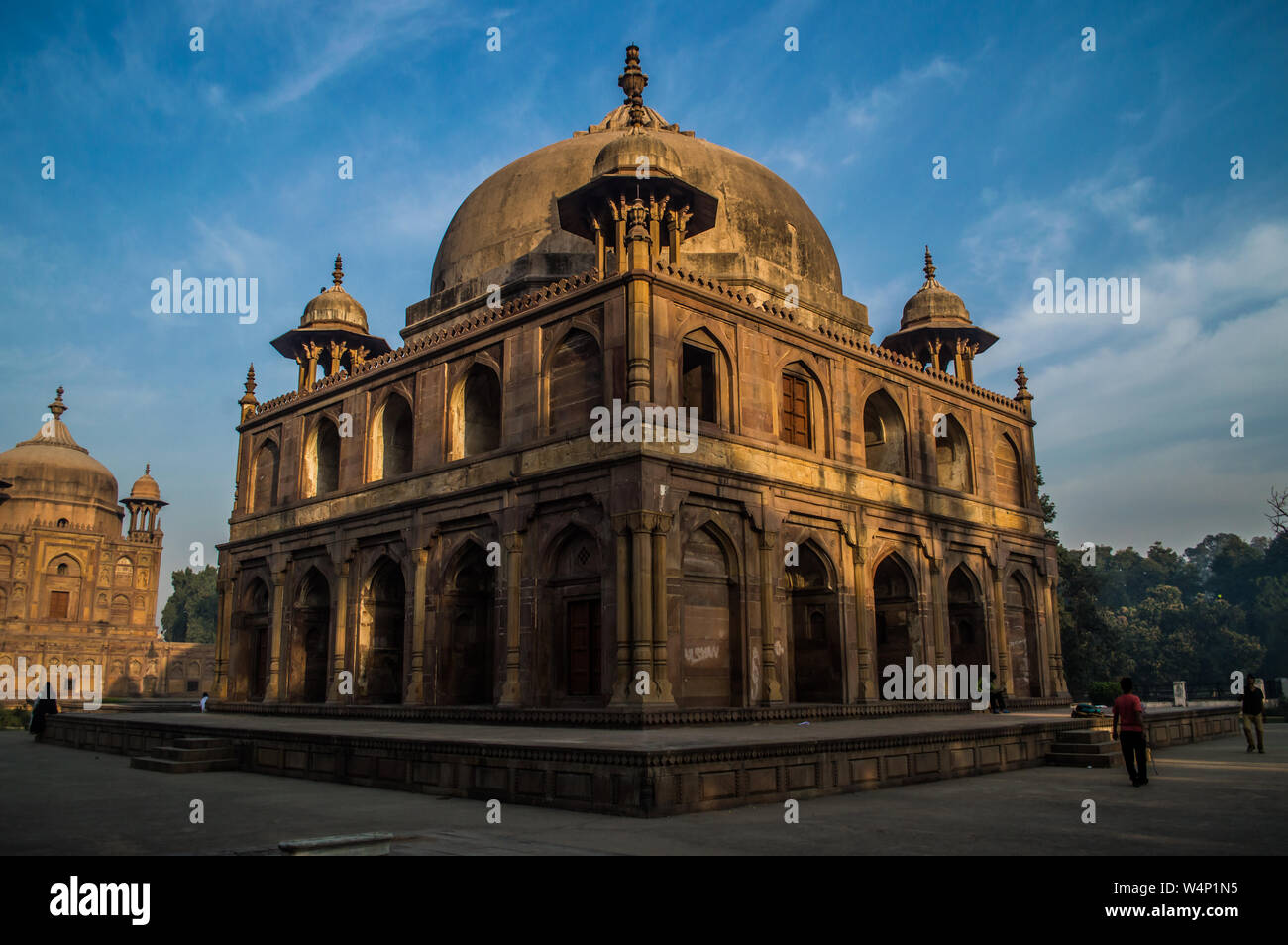 Die schöne Khusru Bagh Denkmal in Allahabad alias Prayagraj in Uttar Pradesh in Indien. Stockfoto