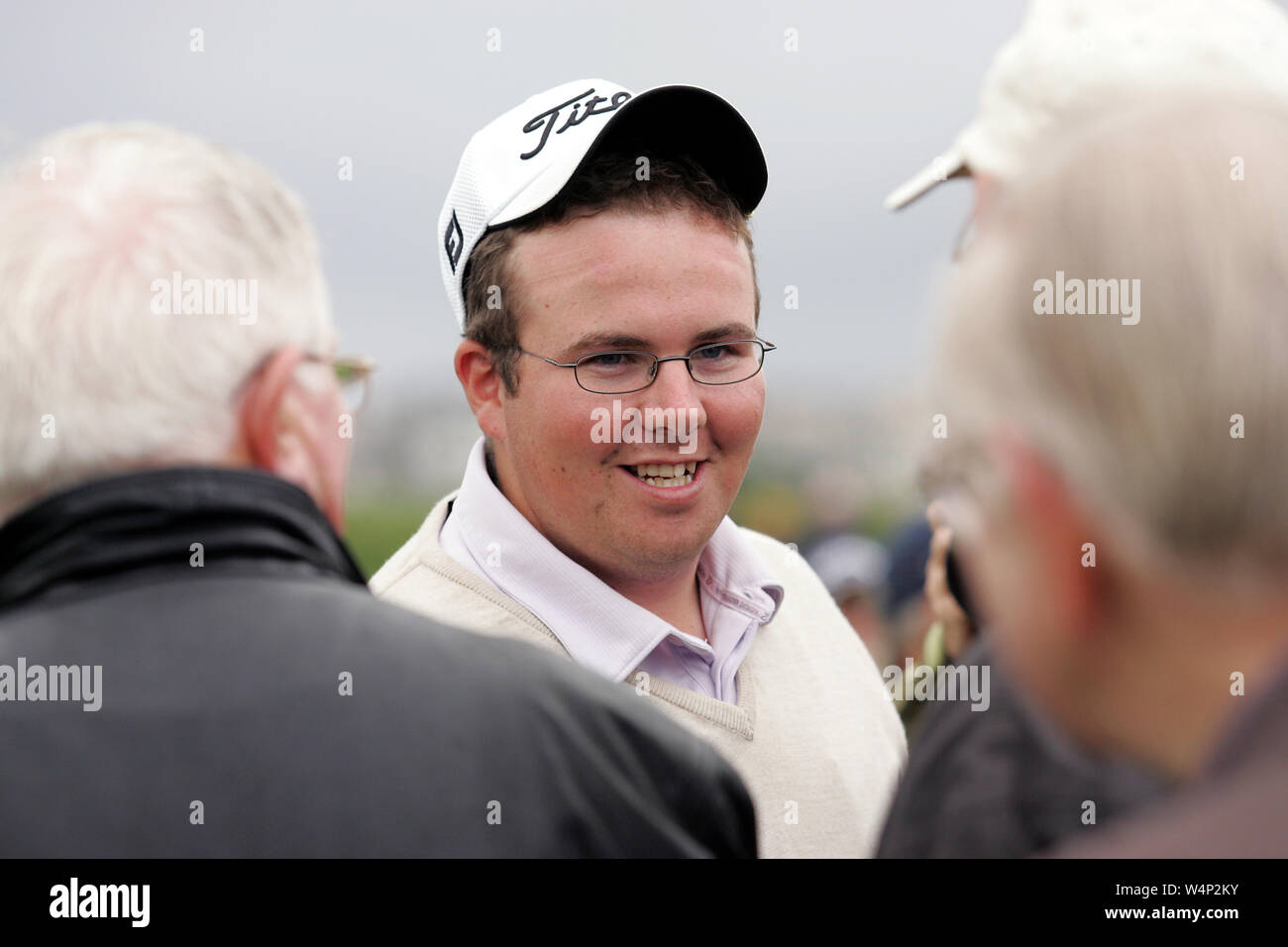 Shane Lowry Norden Irlands Amateur Open Championship Gewinner 2008 Royal Portrush Golf Club Stockfoto