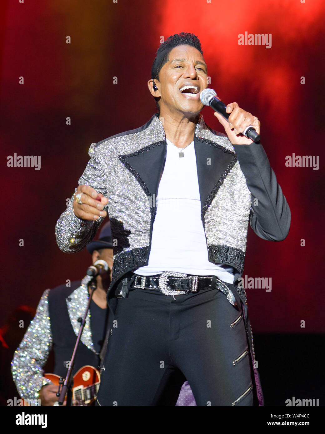 Die Jacksons - Jackson 5 - Gemeinsame Menschen Festival Stockfoto