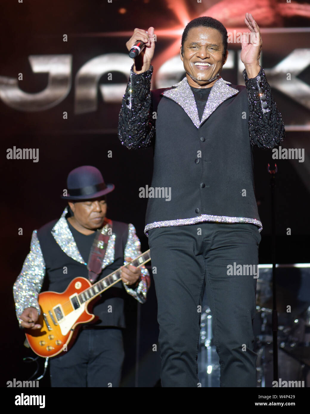 Die Jacksons - Jackson 5 - Gemeinsame Menschen Festival Stockfoto
